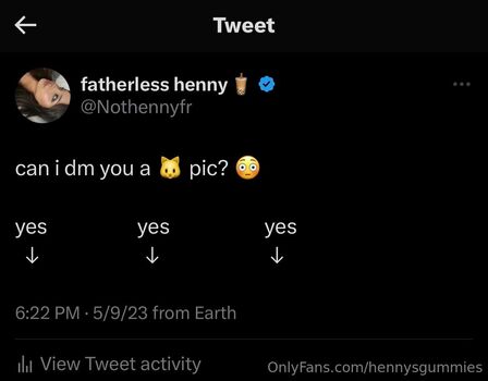 Full leaked Hennysgummies private onlyfans photo